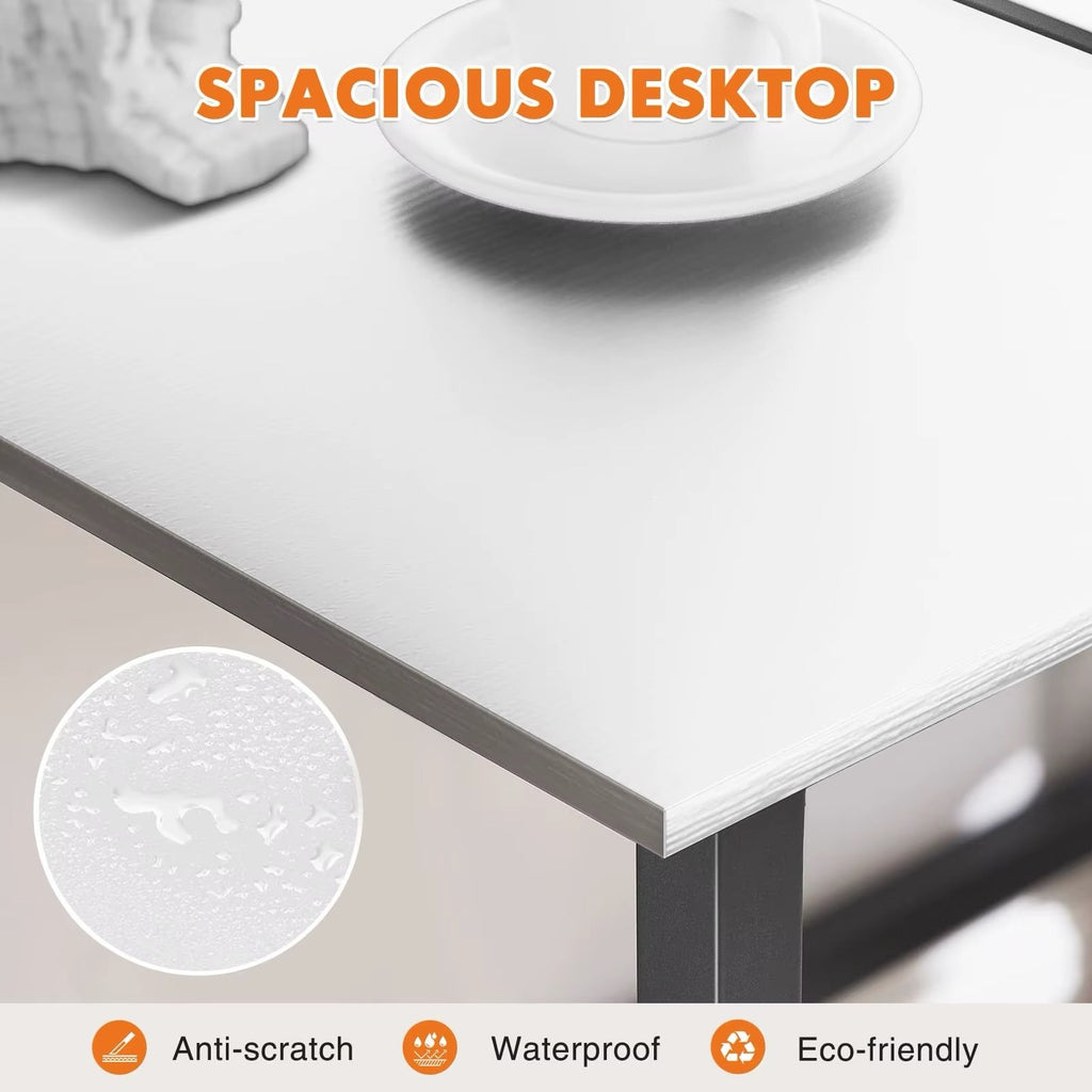 JHK Computer Office Desk Writing Study Office Gaming Table Modern Simple Style