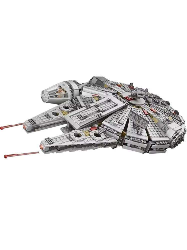 1381 Pcs Star Wars Millennium Falcon Spacecraft Building Blocks Set