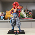 34cm DBZ SSJ4 Gogeta Anime Action Figure Super Saiyan 4 Gogeta with Box