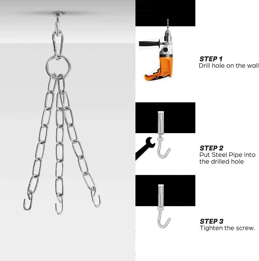 1 Set of Oxford Cloth Adult Men and Women Heavy Duty Hollow Boxing Bag