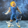 Majin Vegeta Dragon Ball Z  Figure Self-Destruct Super Saiyan Action Figure 27Cm