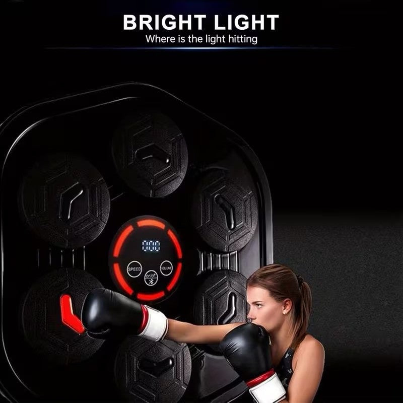 Boxing Target Machine Music Playback & Scoring System GLOVES INCLUDED