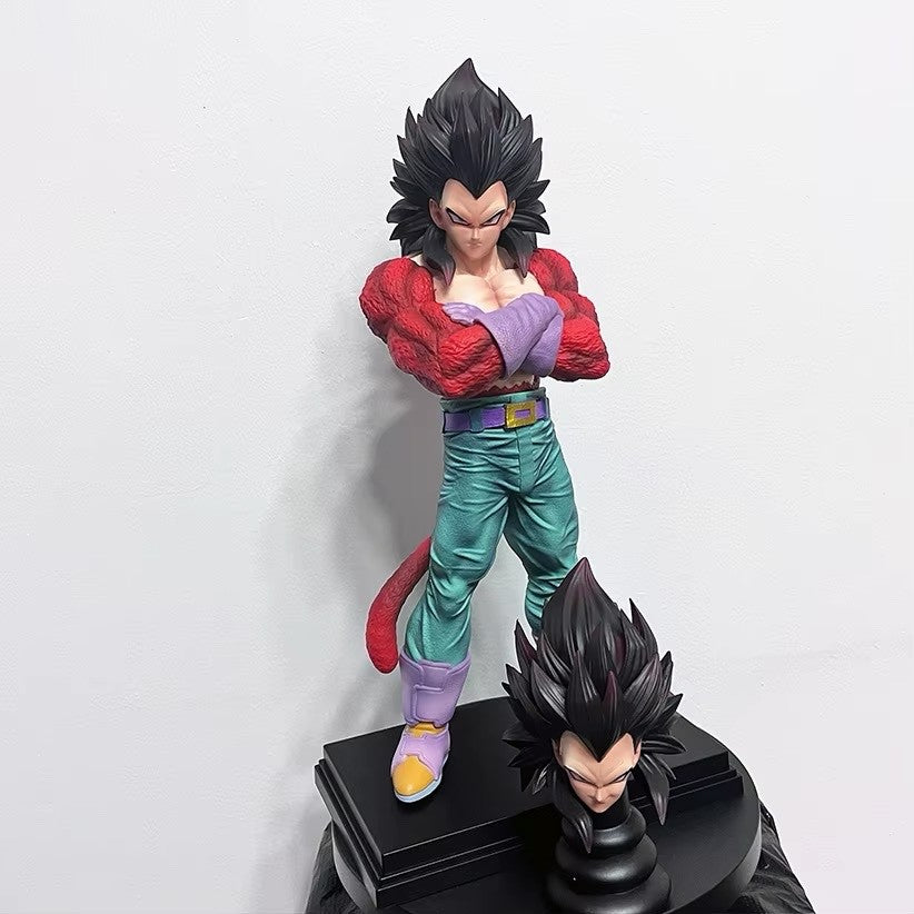 Dragon Ball Super Saiyan 4 Vegeta Figure Ssj4 Vegeta Action Figures Goku Pvc Sta