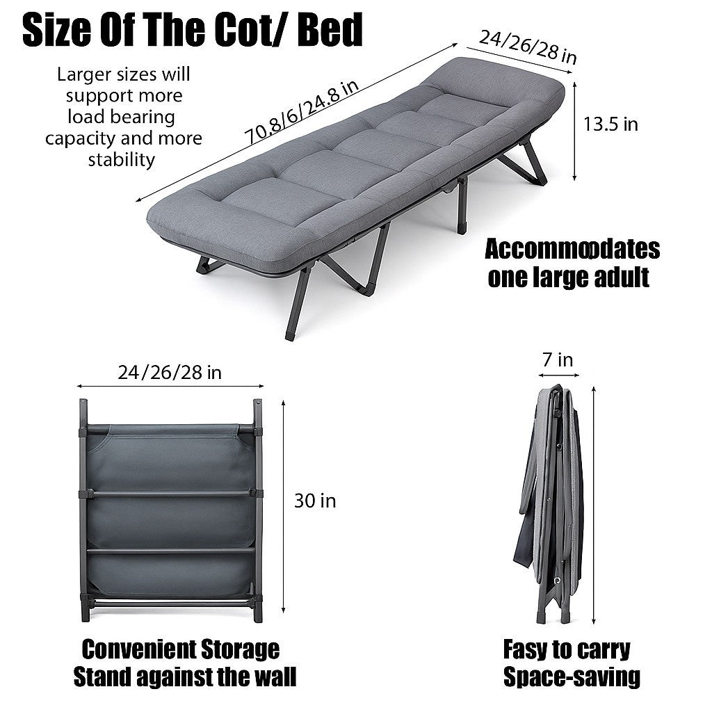 American Folding Bed, Household Single Sofa Bed And Nap Lounge Chair