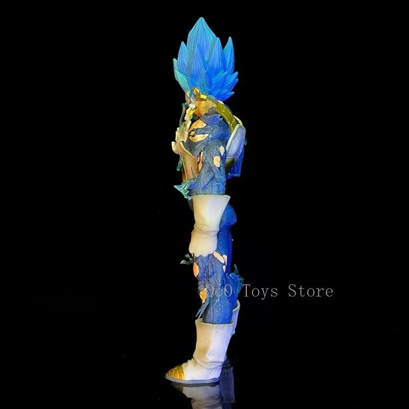 26.5cm Anime Dragon Ball Super Vegeta Blue Action Figure PVC 