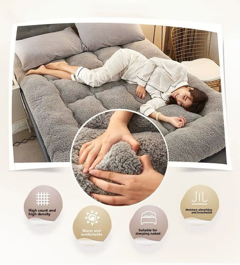 Super Soft Thickened Lamb Velvet Mattress Comforter/Blanket