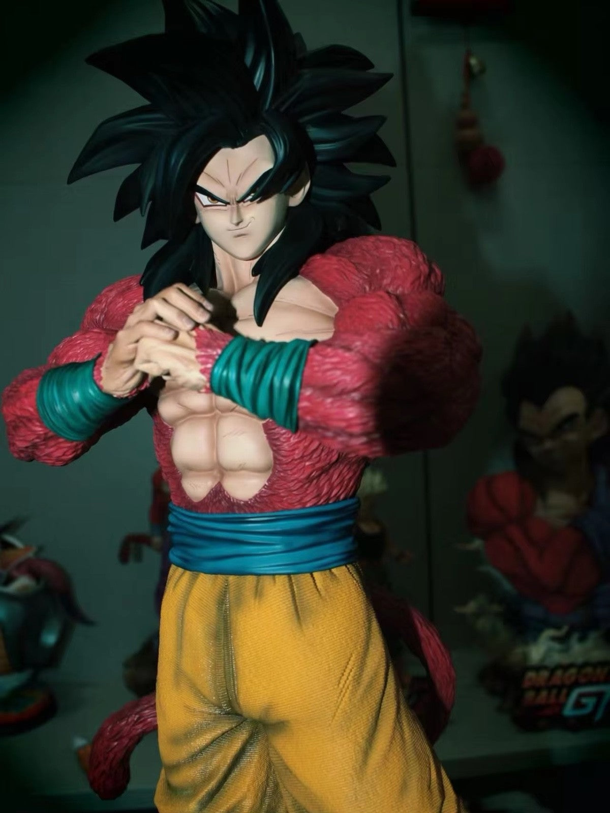 53cm/20.87inch Anime Dragon Ball SSJ4 Goku Figure Super Saiyan PVC Action Figure