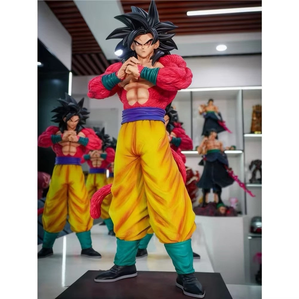 53cm/20.87inch Anime Dragon Ball SSJ4 Goku Figure Super Saiyan PVC Action Figure