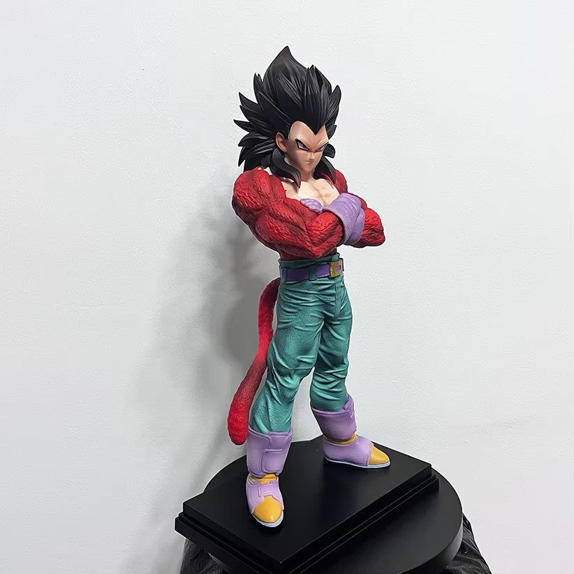 Dragon Ball Super Saiyan 4 Vegeta Figure Ssj4 Vegeta Action Figures Goku Pvc Sta