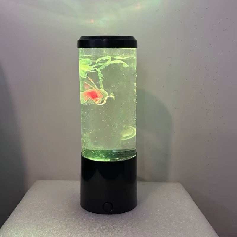 Jellyfish Lava Lamp, Aquarium Ocean Night Lights 7 Colors LED 