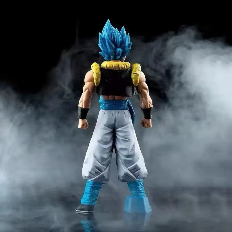 31cm Anime Dragon Ball Z Super Saiyan Blue Gogeta Pvc Statue Action Figure