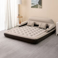 Air Mattress/Air Couch with Adjustable Headboard, 2 Cup holders, and 1 Pillow