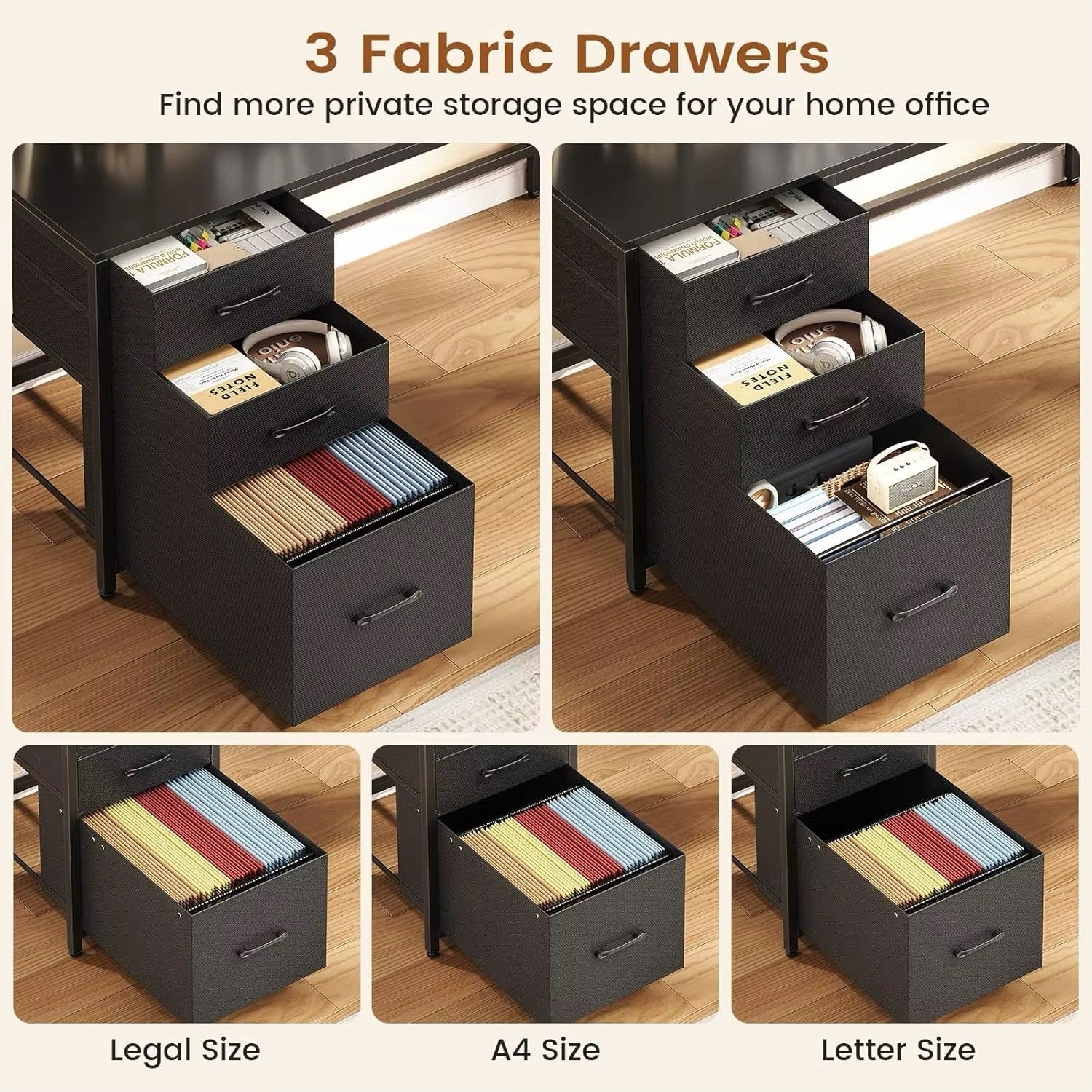 L Shaped Gaming Desk with Storage Shelves and Hutch, Convertible 94.5" 