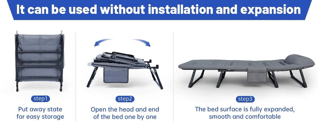 American Folding Bed, Household Single Sofa Bed And Nap Lounge Chair