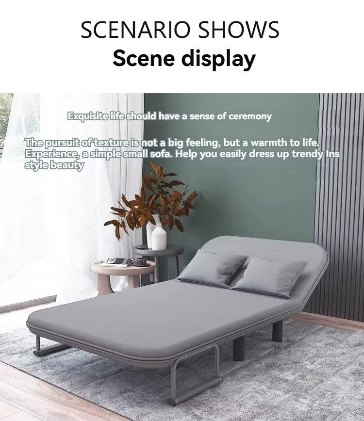 Modern folding sofa bed apartment small apartment simple double folding