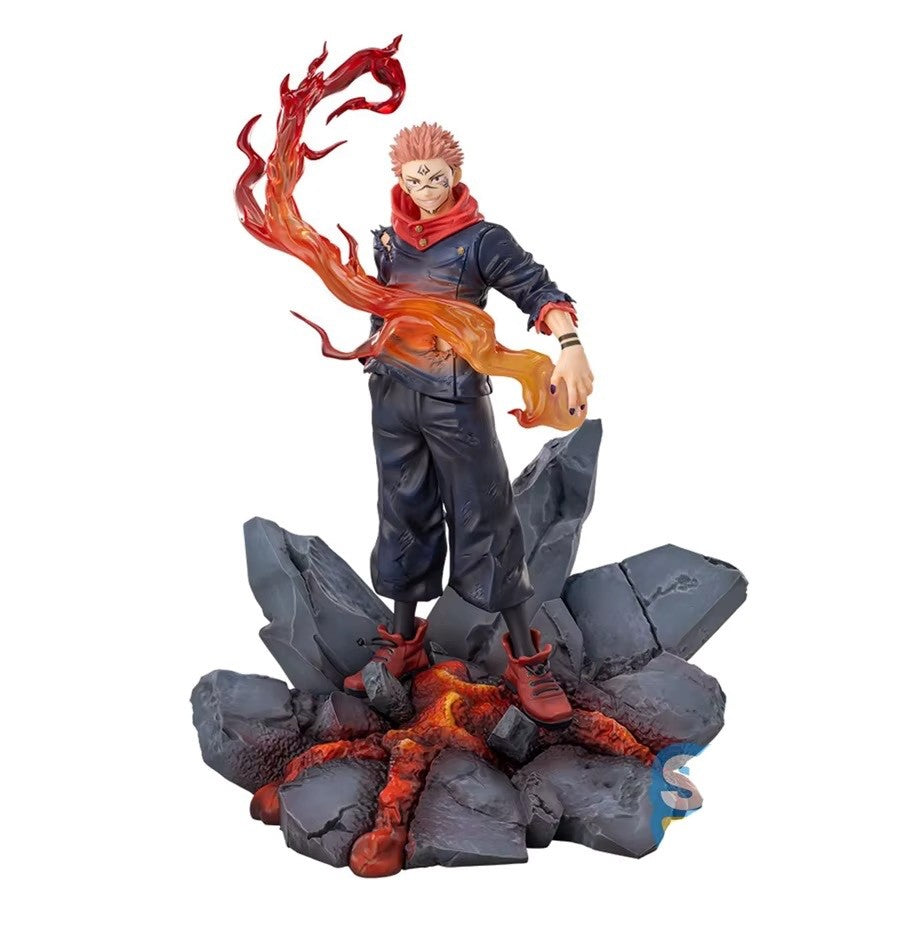21cm Jujutsu Kaisen Sukuna Villain PVC Action Figure Anime Collectible