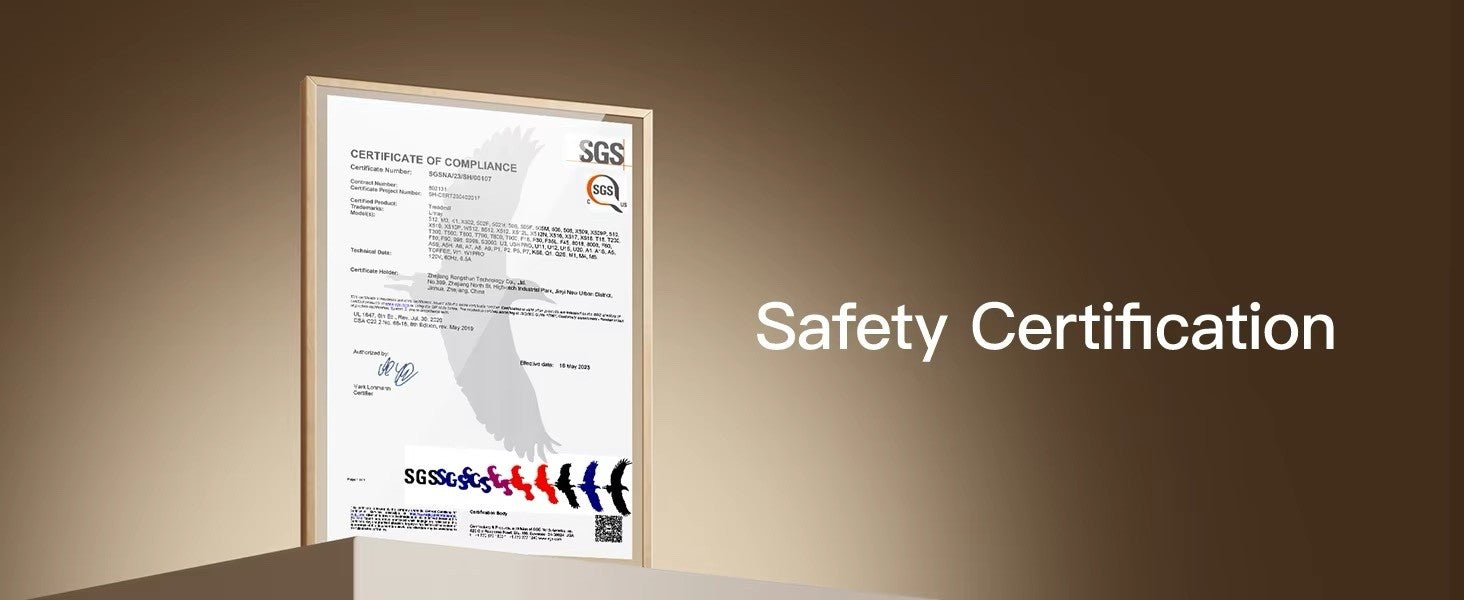 Silent, High-Grade Home Folding Incline Treadmill with Pulse Sensors