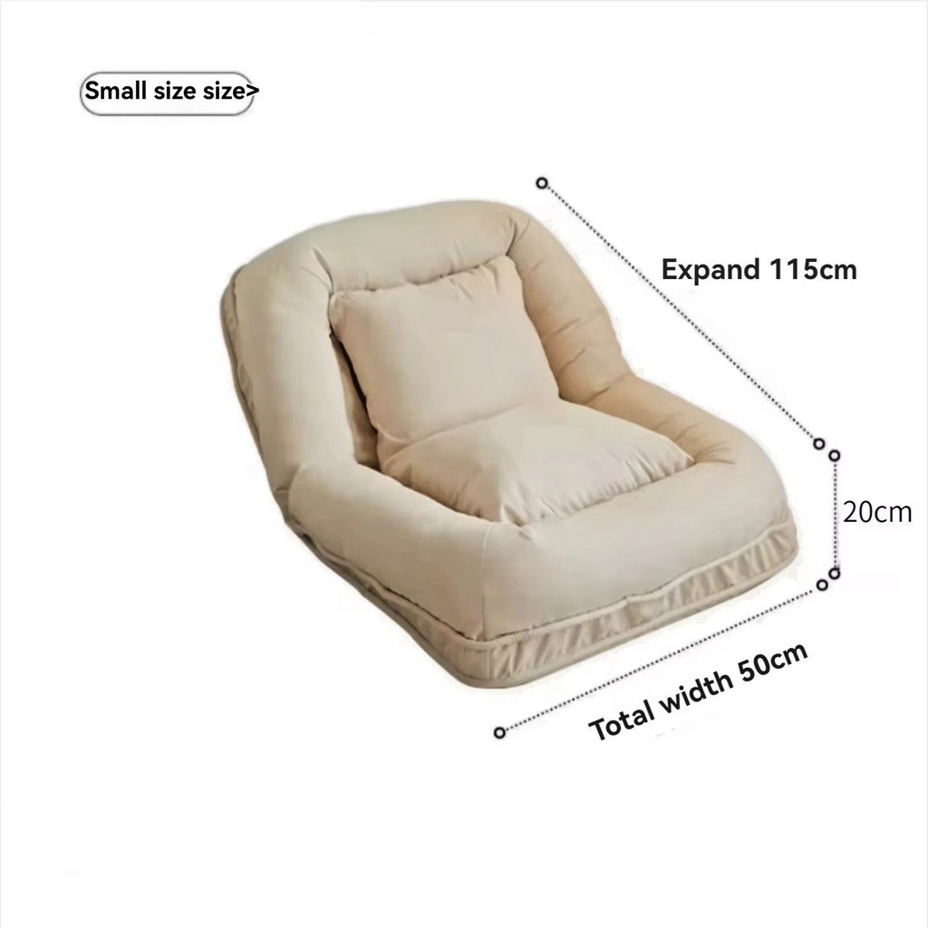 Foldable Lazy sofa, can lie down and sleep, Made for Living Room and Bedroom