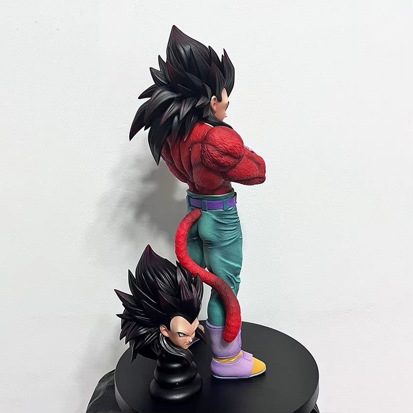 Dragon Ball Super Saiyan 4 Vegeta Figure Ssj4 Vegeta Action Figures Goku Pvc Sta