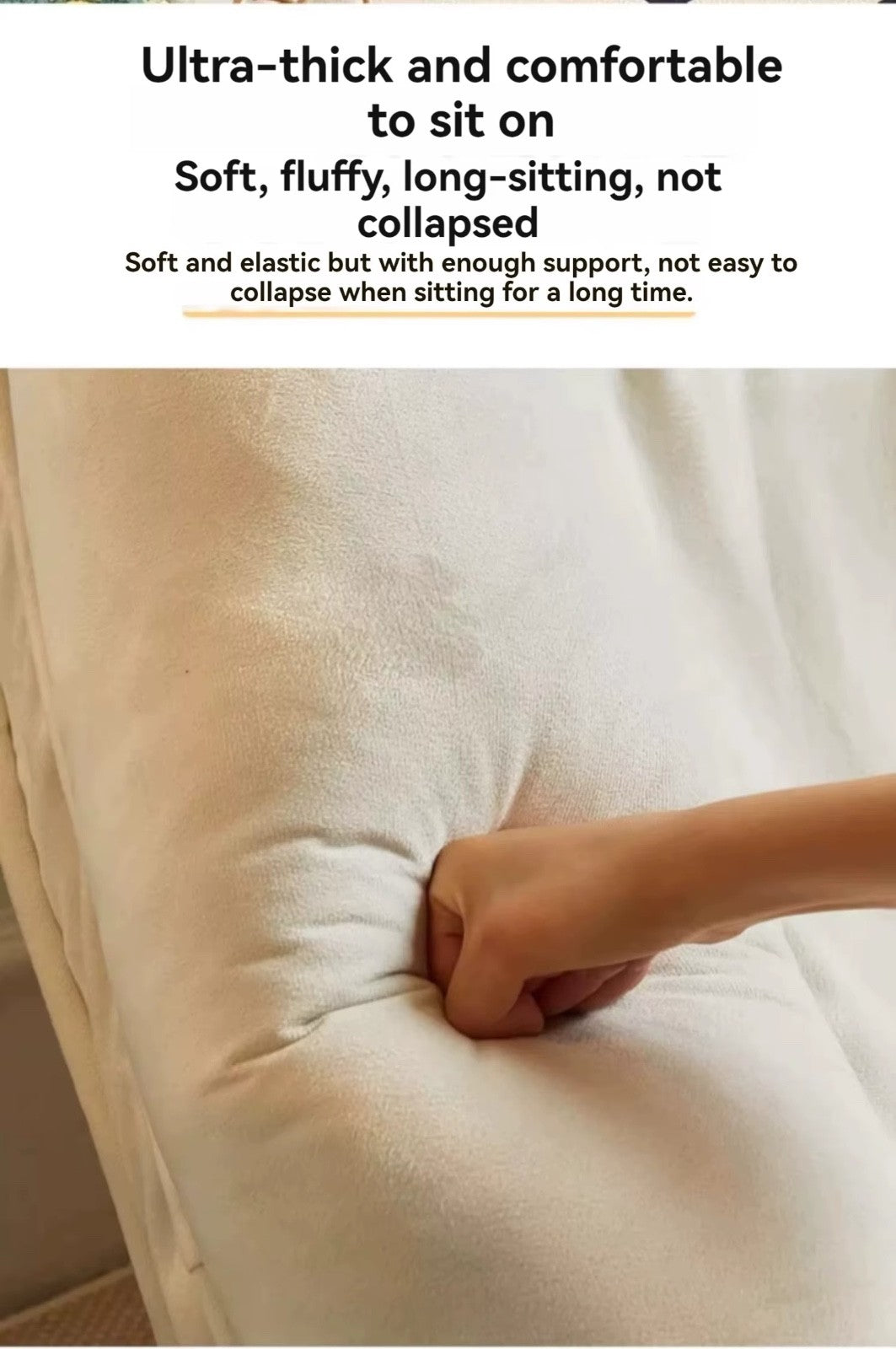 Foldable Lazy sofa, can lie down and sleep, Made for Living Room and Bedroom