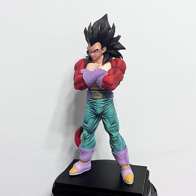 Dragon Ball Super Saiyan 4 Vegeta Figure Ssj4 Vegeta Action Figures Goku Pvc Sta