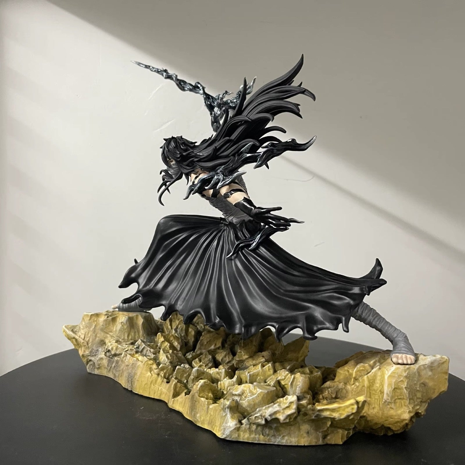 Bleach Anime Ichigo Kurosaki 24cm Moonless Combat Figure Model Statue