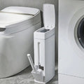 Bathroom Trash Can and Toilet Brush Combo, Space Saver for Bathroom