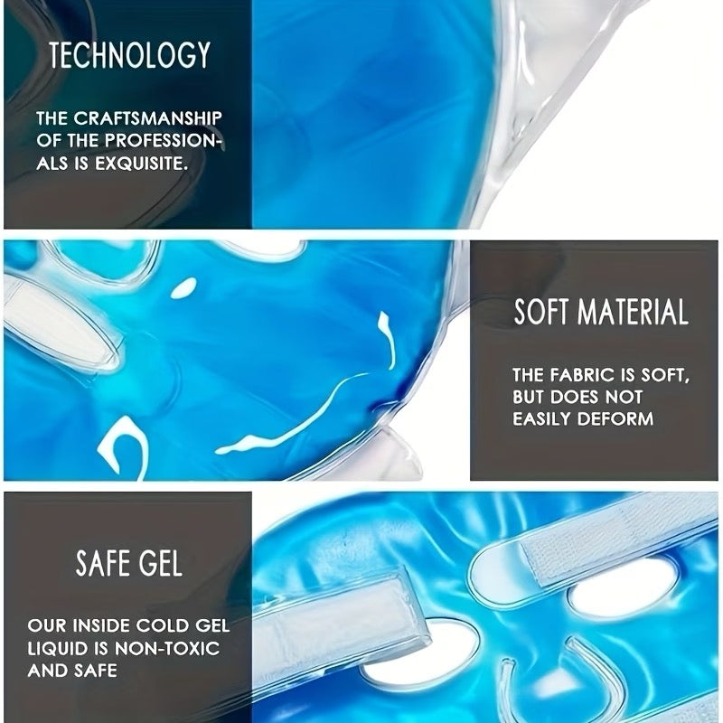 A Pack of Reusable Gel Masks
