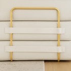 3-Seat Fold-Out Sofa Bed. Removable Back and Armrests With Extra Pillows