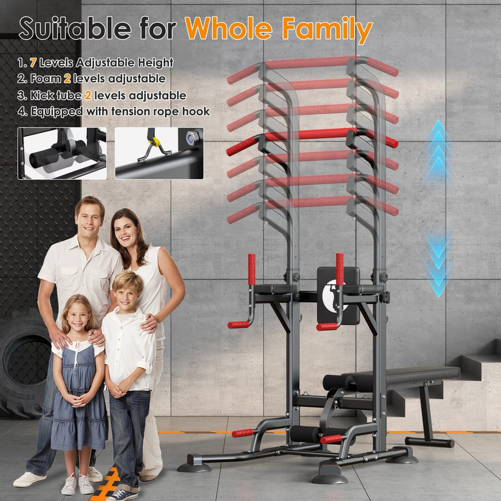 Multi-Function Home Gym Strength Training Fitness Equipment 330LBS