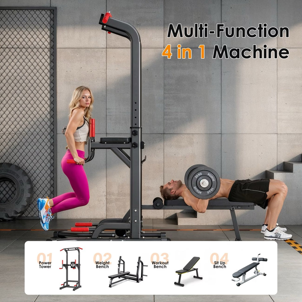 Multi-Function Home Gym Strength Training Fitness Equipment 330LBS