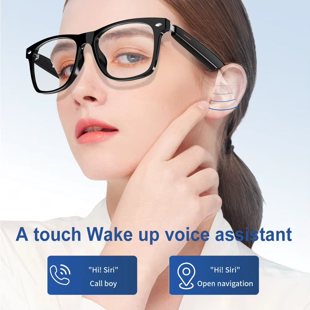 4K Smart AI Glasses 8MP Camera Recording Videos, Photos, Translation, Assistant