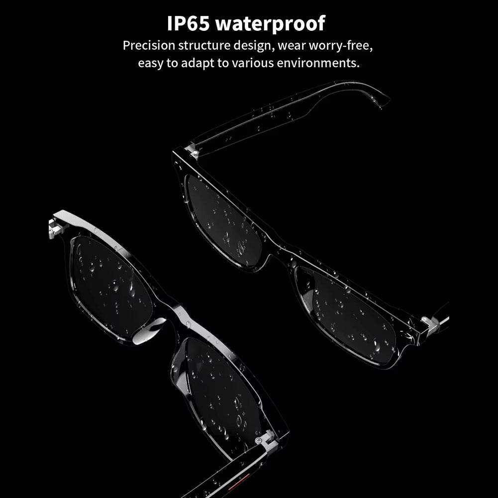 4K Smart AI Glasses 8MP Camera Recording Videos, Photos, Translation, Assistant