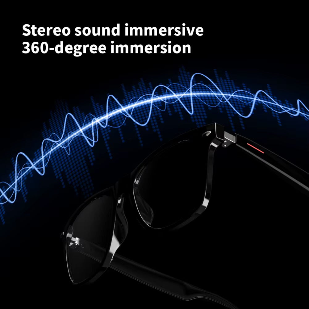 4K Smart AI Glasses 8MP Camera Recording Videos, Photos, Translation, Assistant