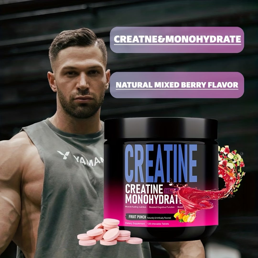 8000Mg of Heavy-Duty Creatine Monohydrate And L-Taurine Muscle Supplement - Includes BCAA, Vitamins B6 And B12, And a Blend of Electrolytes