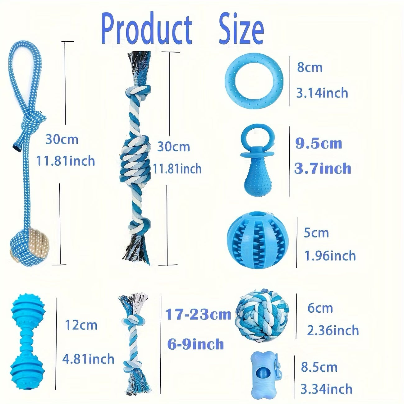 Collection of Assorted Puppy Toys Designed for Teething, Play, And Engagement
