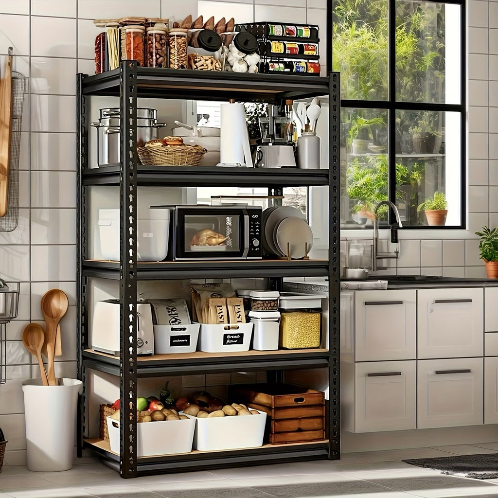 72"/60"H Garage Shelving Storage Shelves 5-Tier, 72" H X 35.5" W X 16" D, 2000LBS Capacity