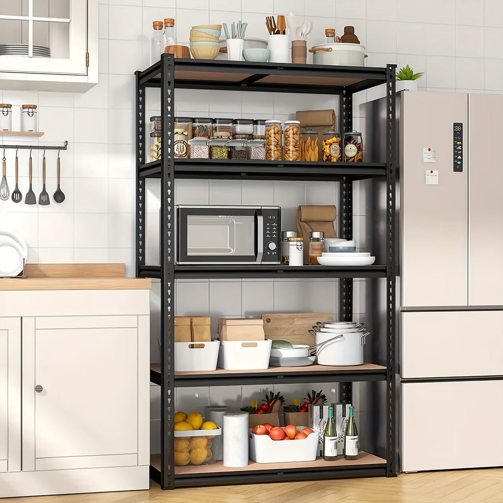 72"/60"H Garage Shelving Storage Shelves 5-Tier, 72" H X 35.5" W X 16" D, 2000LBS Capacity