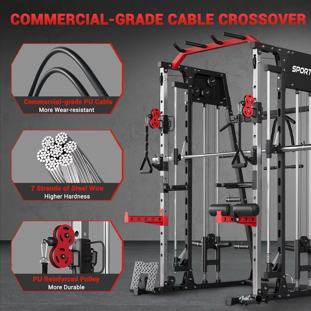 Smith Machine Home Gym All In One