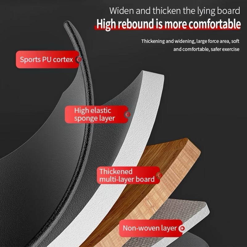 Adjustable Weight Bench with Resistance Bands & Tension Ropes