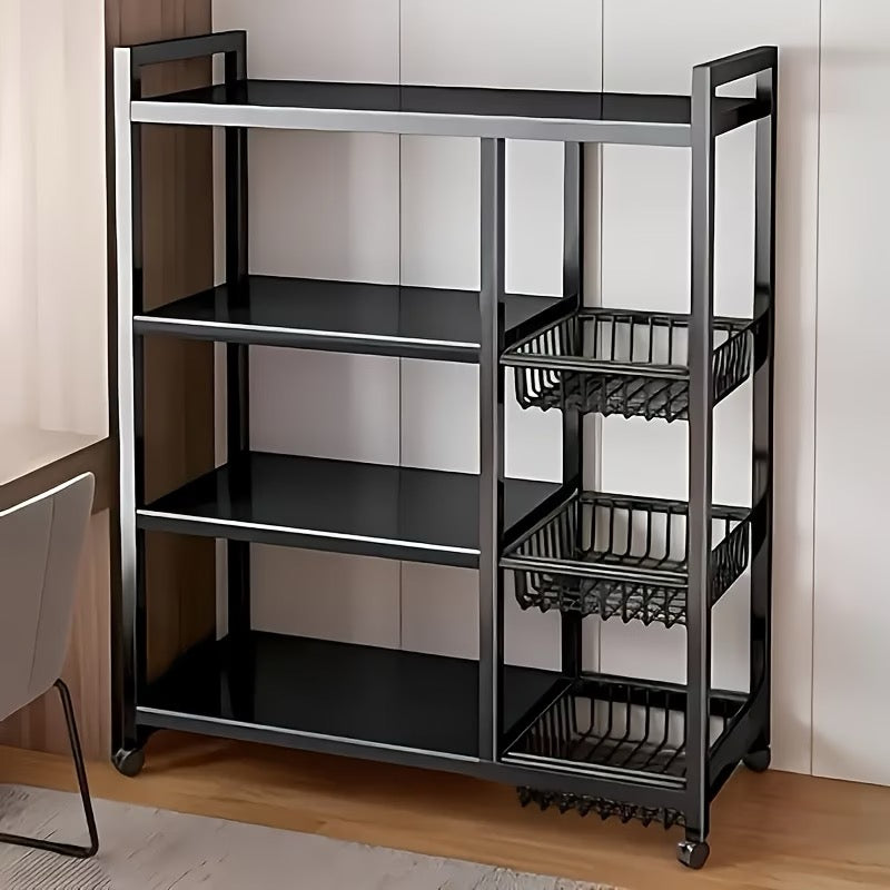 4/3 Tier Movable Storage Rack