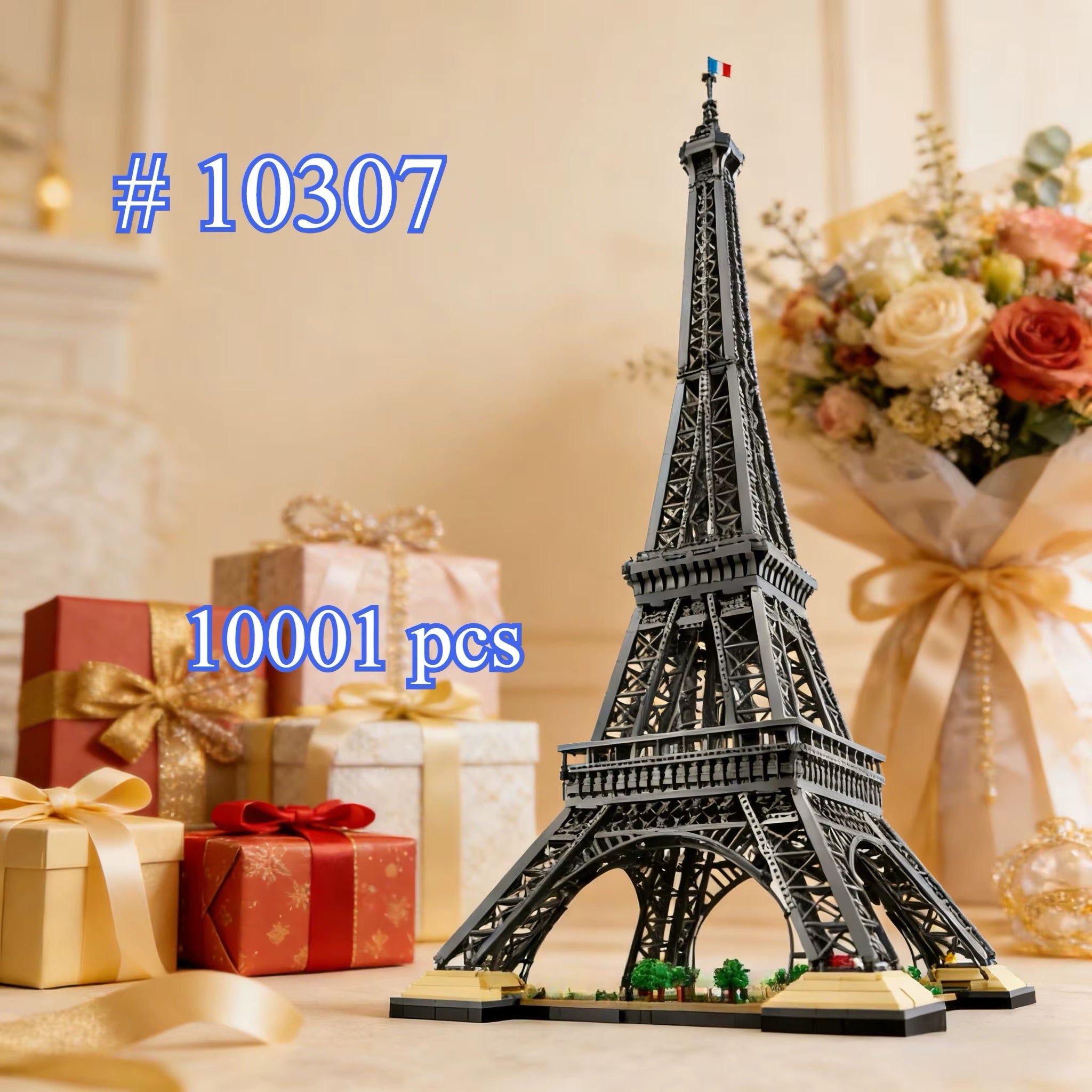 10001pcs Eiffel Tower Paris Set