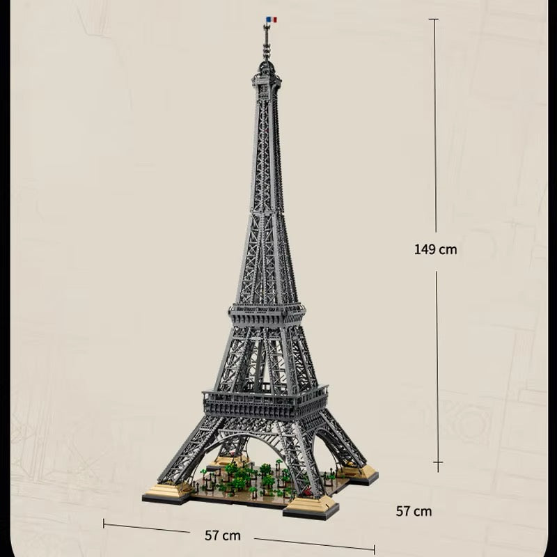 10001pcs Eiffel Tower Paris Set